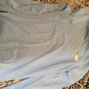 Men's Light Blue Long Sleeve Tee